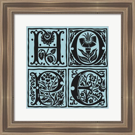 Framed HOPE Print