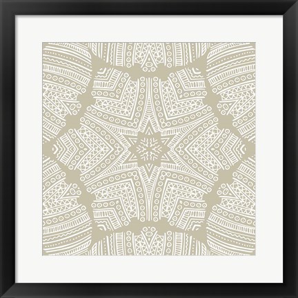 Framed Kaleidoscope Duo II Print