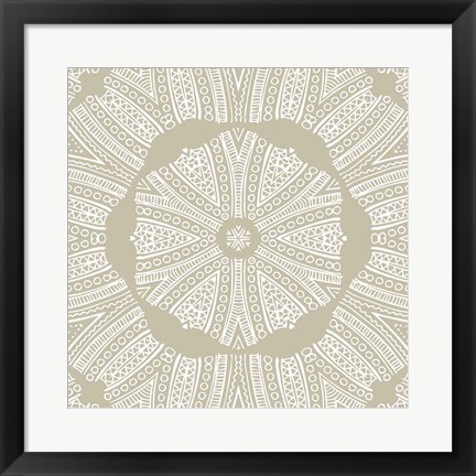 Framed Kaleidoscope Duo IV Print