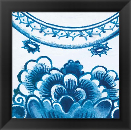 Framed Delft Design III Print