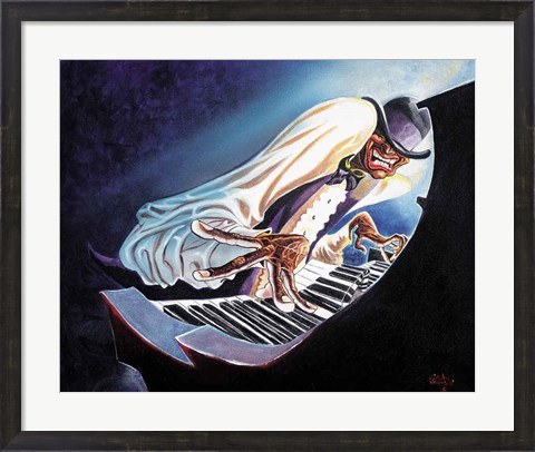 Framed Hot Keys Print