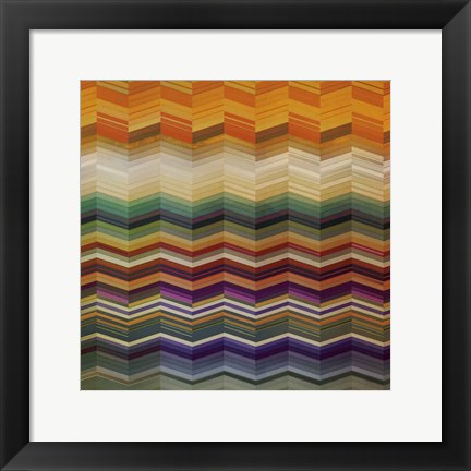 Framed Color &amp; Cadence II Print