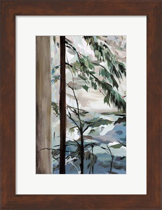 Framed Whispering of the Branches II Print