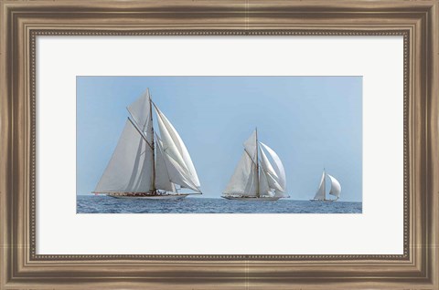 Framed Three Sails Print