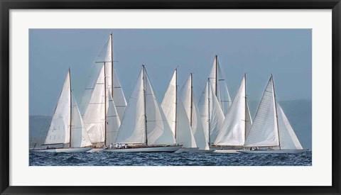 Framed Sailing Team Print