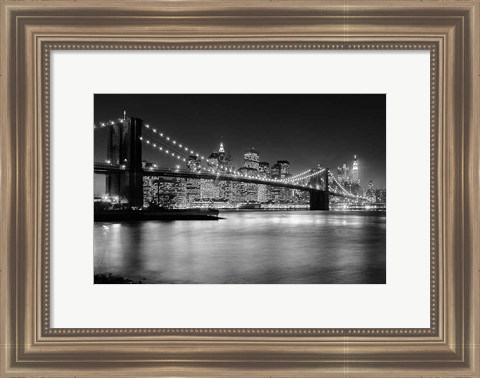 Framed NYC Nights Print