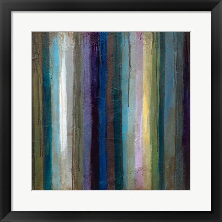 Framed Striations II Print