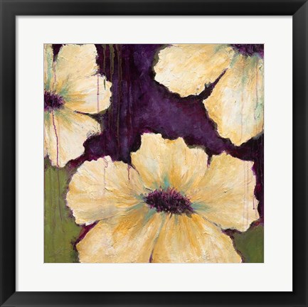 Framed Blooms I Print