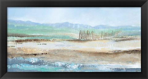 Framed Sea Breeze II Print