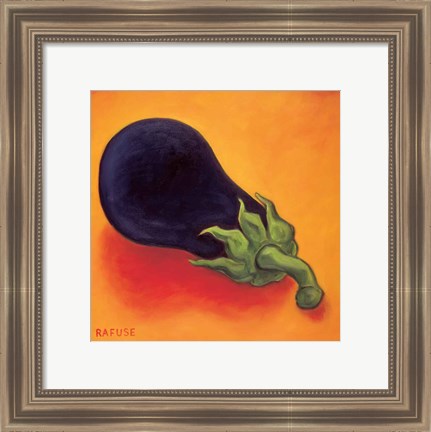 Framed Eggplant Print