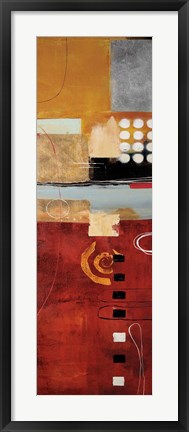 Framed Abstract &amp; Natural Elements I Print