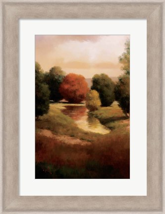 Framed Summer&#39;s Passage II Print