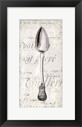 Framed Decoative Spoon Print