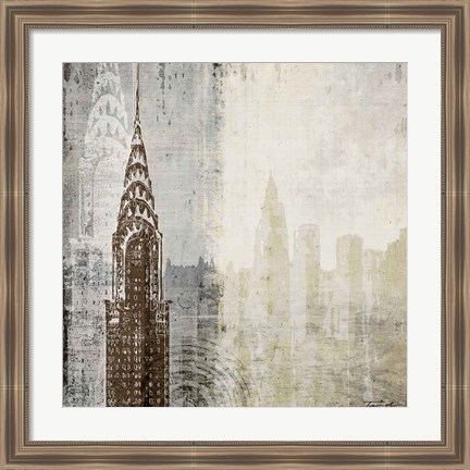 Framed Edifice I Print