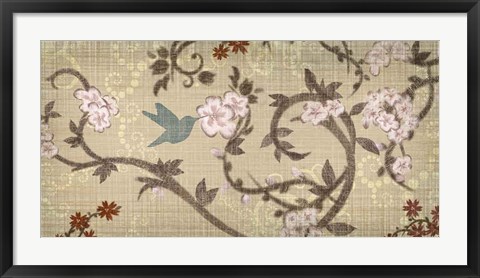 Framed Songbird II Print