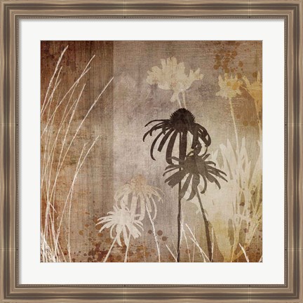 Framed Floral A Print