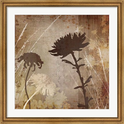 Framed Floral B Print