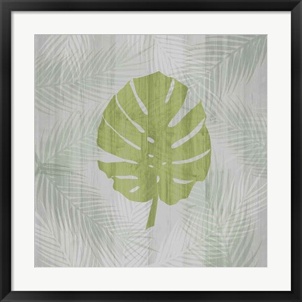 Framed Palm Leaf Print