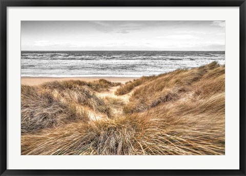 Framed Beach Dunes Print