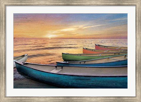 Framed Rainbow Armada Print