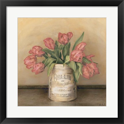 Framed Royal Tulips Print