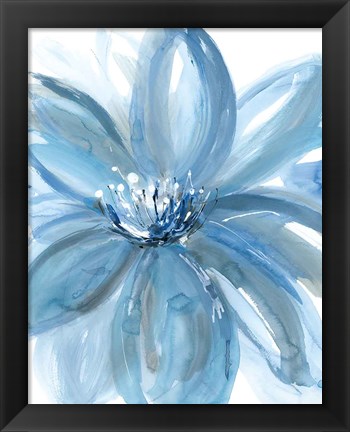 Framed Water Petals Print