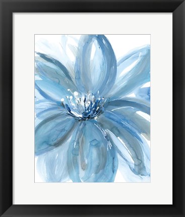 Framed Water Petals Print