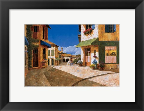 Framed On My Way to the Market Print