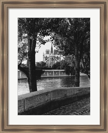 Framed Notre Dame Print