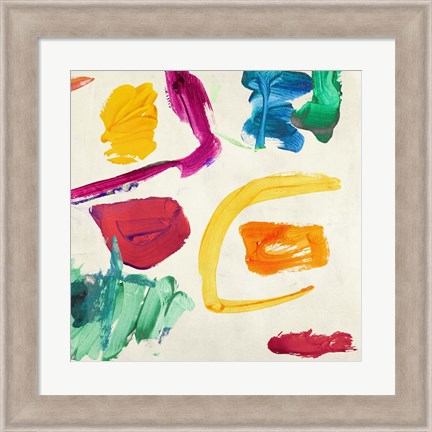 Framed Games of Children II Print