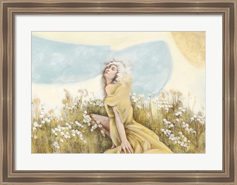 Framed Fairy of the Pale Skies Print