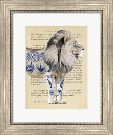 Framed Tattooed Savannah II Print