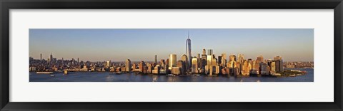 Framed Manhattan and One WTC Print