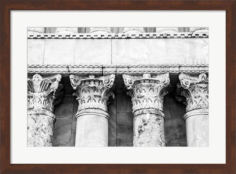 Framed Pillars Print