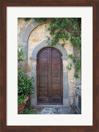 Framed Venice Doorway Print