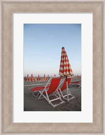 Framed At the Beach IV Print