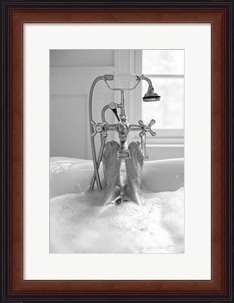 Framed Bubble Bath I Print