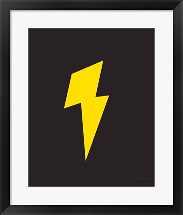 Framed Lightning Print