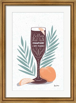 Framed Fruity Cocktails I Print