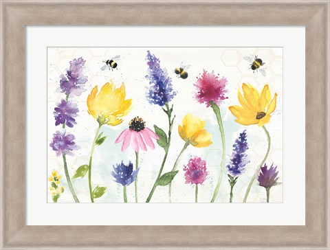 Framed Bee Harmony I Print