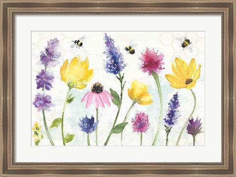 Framed Bee Harmony I Print