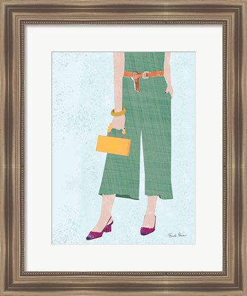 Framed High Fashion II Print