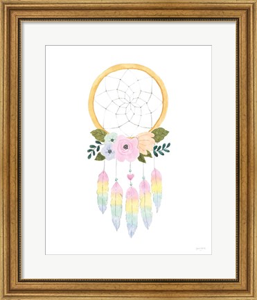 Framed Lets Chase Rainbows IX Print