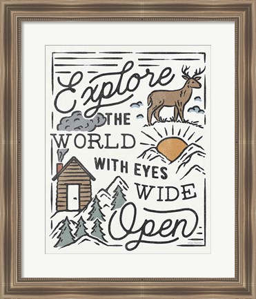 Framed Adventurous IV Print