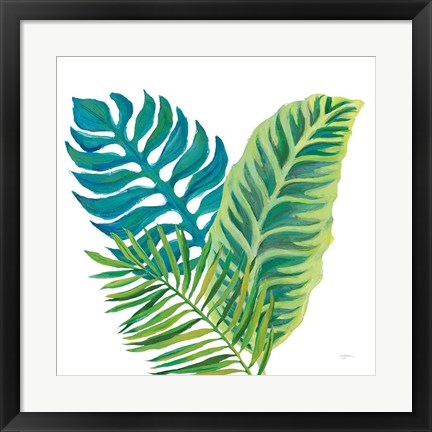 Framed Coconut Palm VI Print