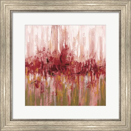 Framed Red Reflections Print