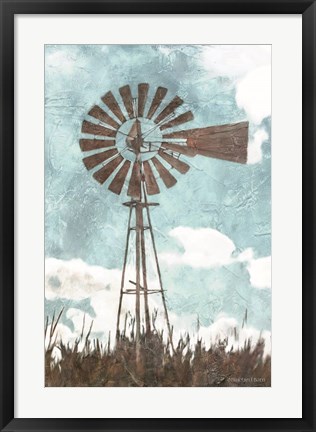 Framed Windmill Print