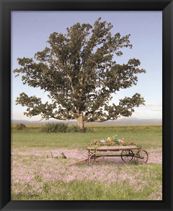 Framed Yesteryear Wagon Print