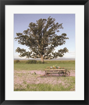 Framed Yesteryear Wagon Print