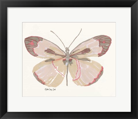 Framed Butterfly 4 Print